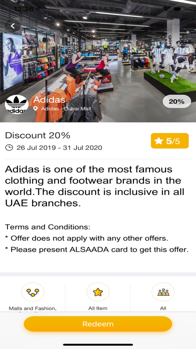 App screenshot