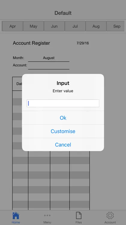 Screenshot 4 di 5 di Account Register