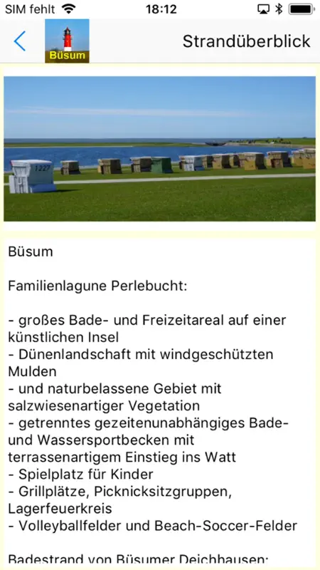 Büsum Urlaubs App screenshot 8 of 10