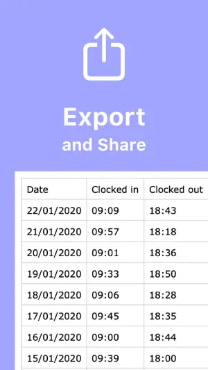 Hours Tracker: Time and Pay screenshot 3