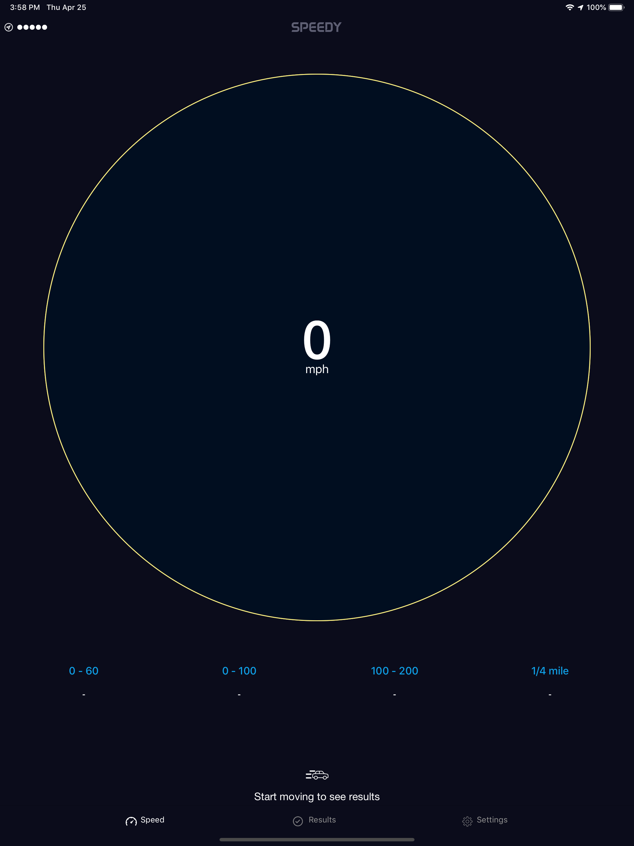 Speedy - Speedometer screenshot 6
