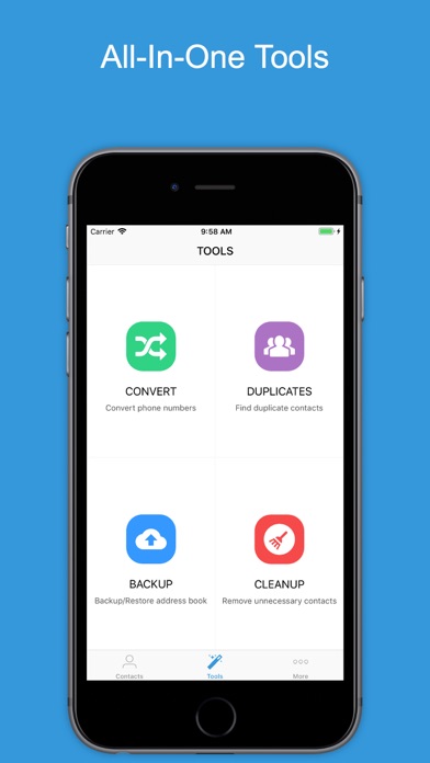 Screenshot #2 pour 1Contacts Pro