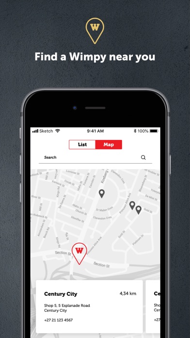Wimpy Rewards App iPhone screenshot 5