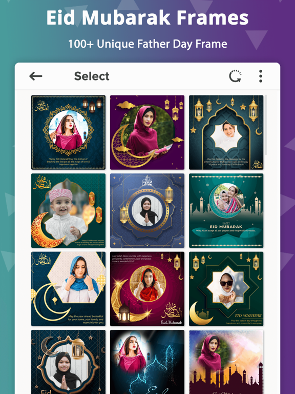 Screenshot #4 pour Eid Mubarak Photo Frame - 2024