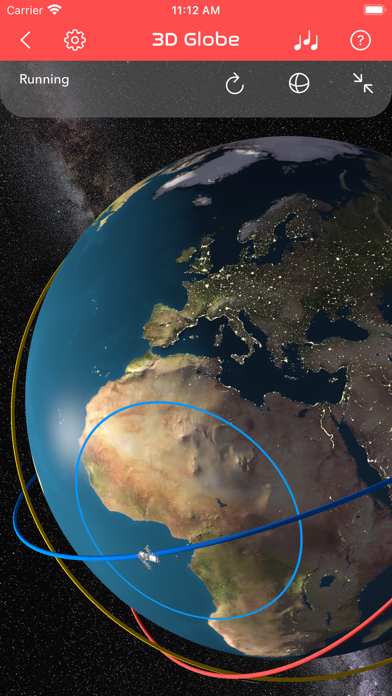 ISS Real-Time Tracker 3D Screenshot