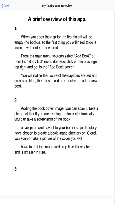 My Books Read Screenshot 10 of 10