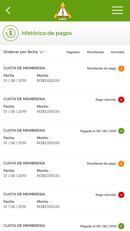Colegio Médico Dominicano-CMD screenshot-3