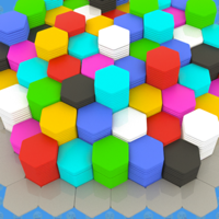 Hexagon Sort Emoji Match 3d