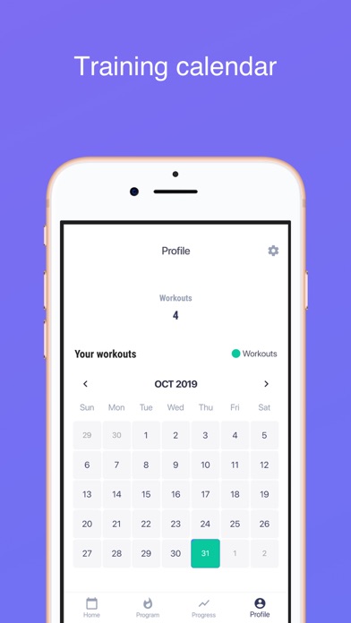 FitGod: Gym Workout Tracker screenshot