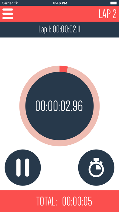 Universal Training Timer Screenshot
