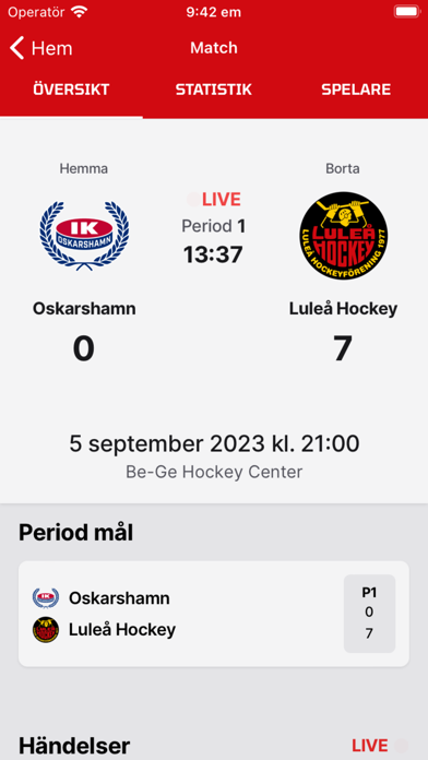 Luleå Hockey Screenshot