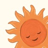sunbeam: daily journal, diary icon