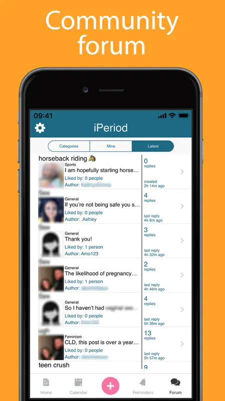 iPeriod Period Tracker + screenshot 9 of 10
