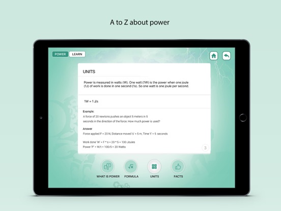 Screenshot #6 pour Work and Power
