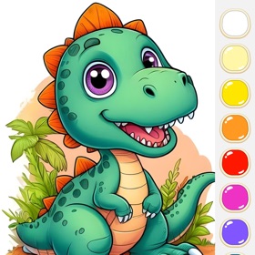 Dinosaurs Coloring Pages Game
