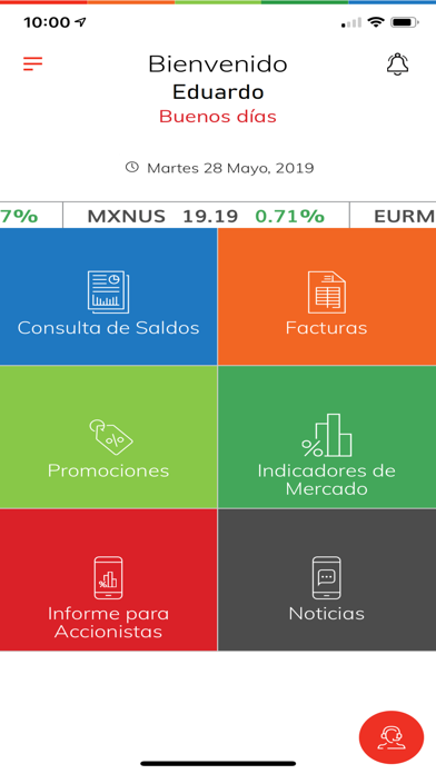 Unicco Móvil Screenshot