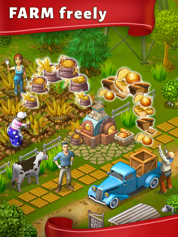 Screenshot #1 for Janes Farm: Play Harvest Town