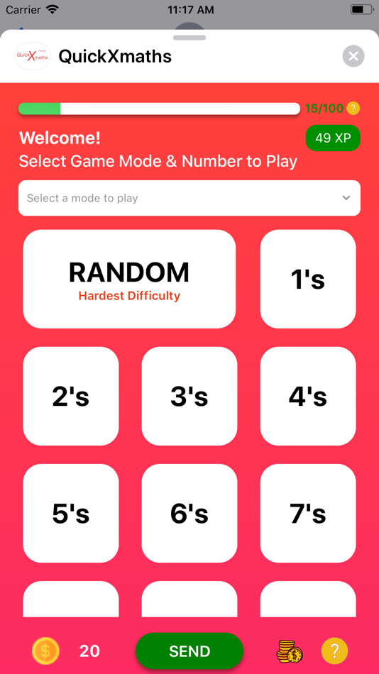 #4. Quick Math Daily iM (iOS) 由: quickxmaths llc