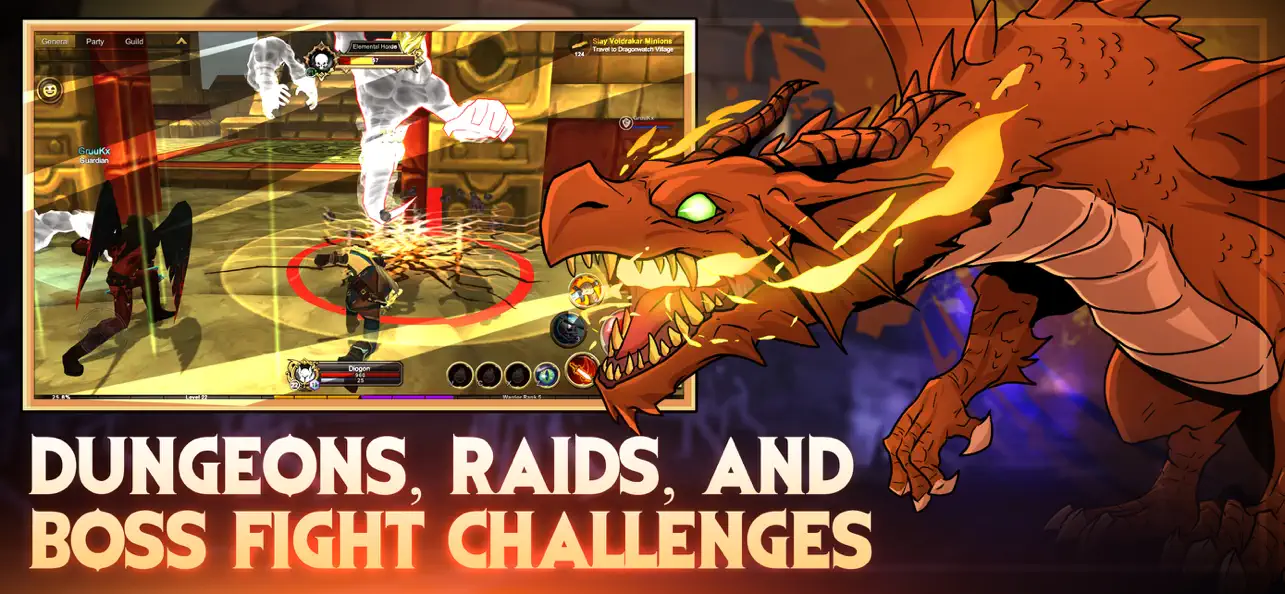 Adventure Quest 3D MMO RPG Hack screenshot 1 - game app interface