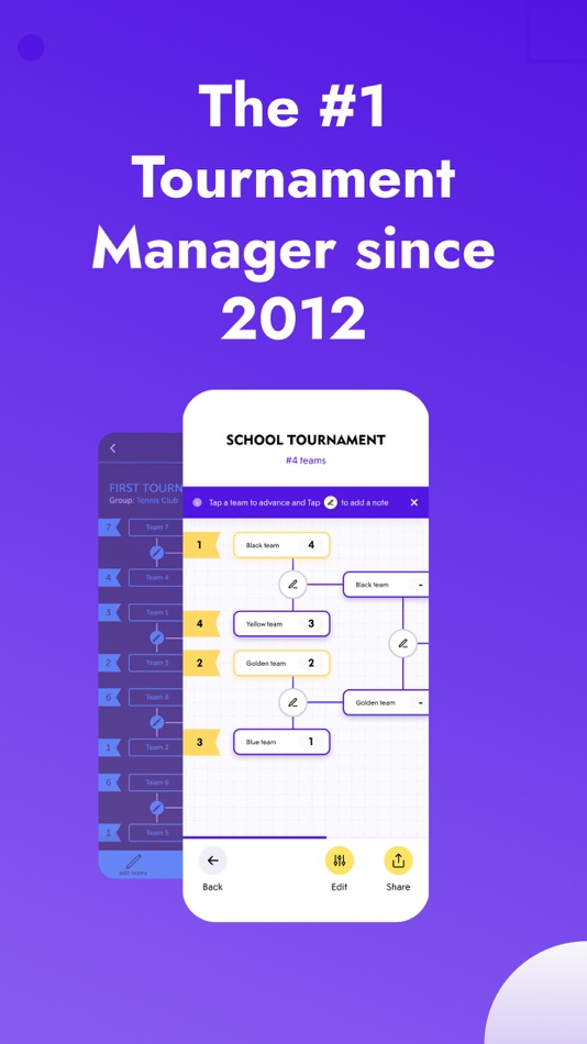 #5. My Bracket: Tournament Maker (iOS) By: Toto Ventures Inc.