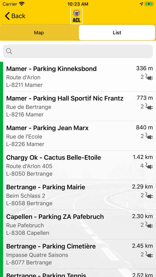 #7. ACL App (iOS) Podle: Automobile Club du Luxembourg