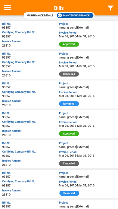 In4RentalsAndFacilities Screenshot
