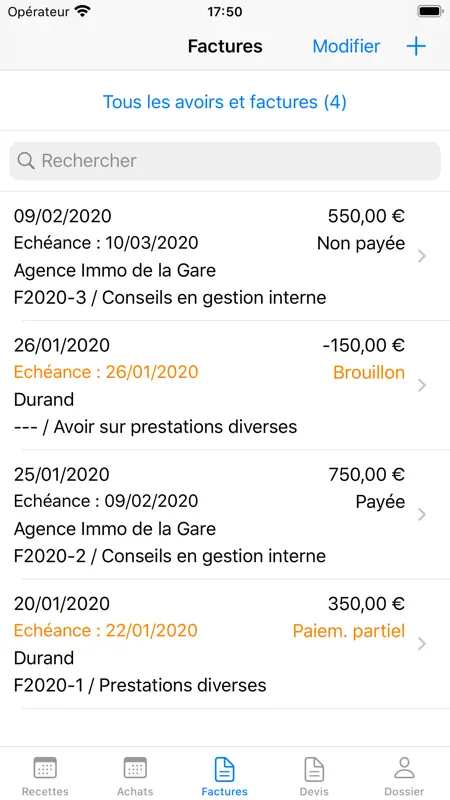Gestion Micro-Entrepreneur screenshot 3 of 10