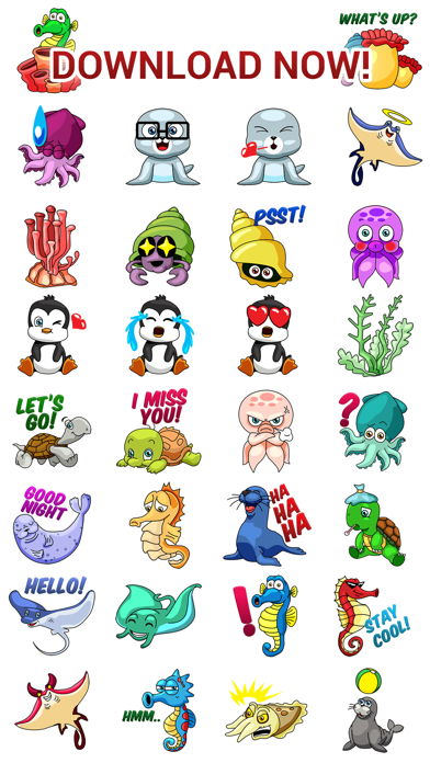 Seamoji - Sea Animal Emojis Screenshot