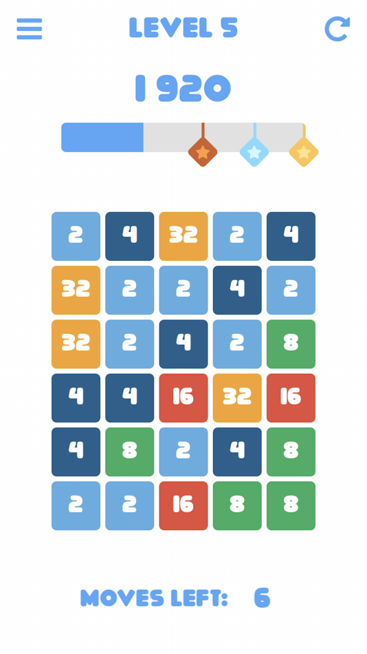 #2. 2048: Merge it! (iOS) Podle: Two4Tea