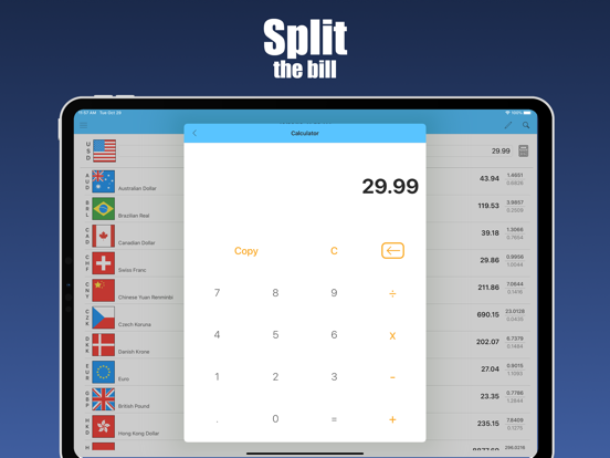 Pesos to Dollars Conversion ² iPad screenshot 4 - Travel app
