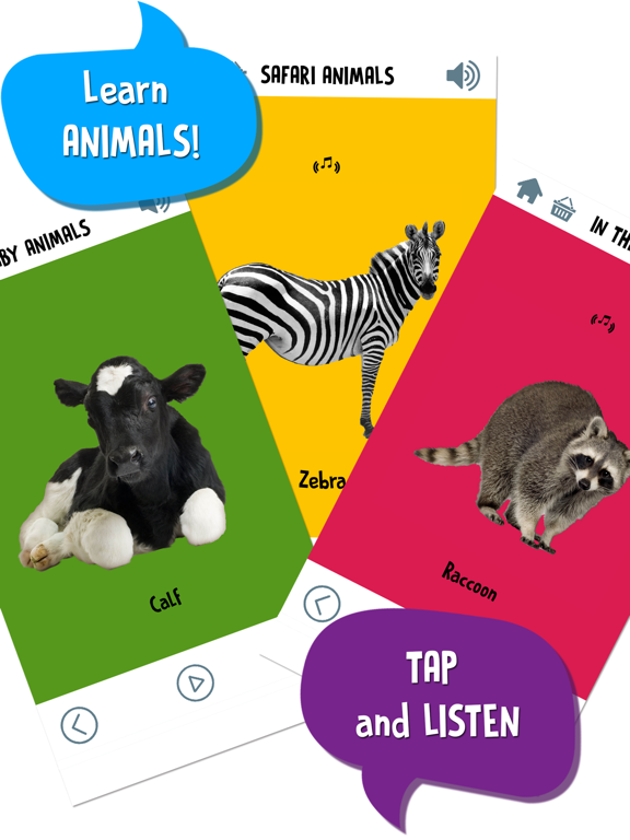 Screenshot #6 pour First Words: Animals - Premium