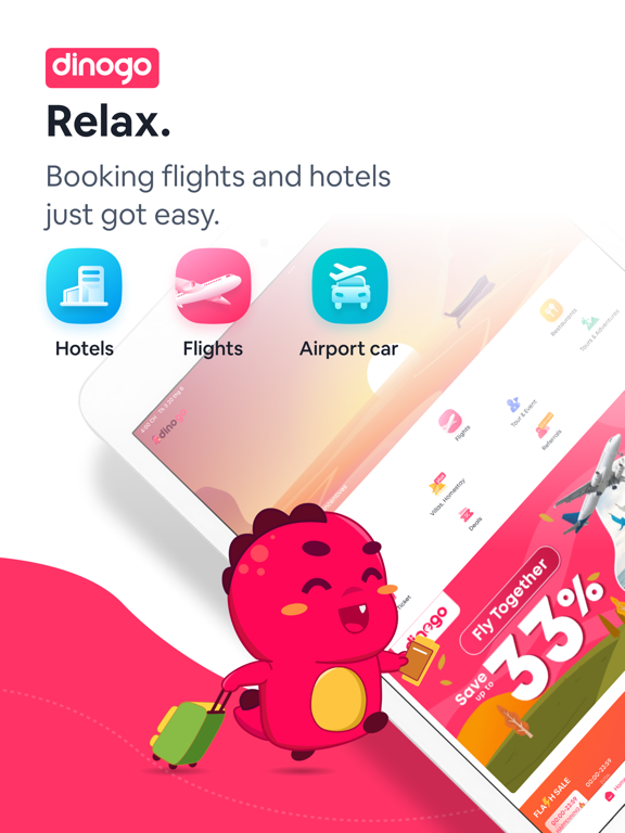Screenshot #4 pour Dinogo: Book Hotel & Flight