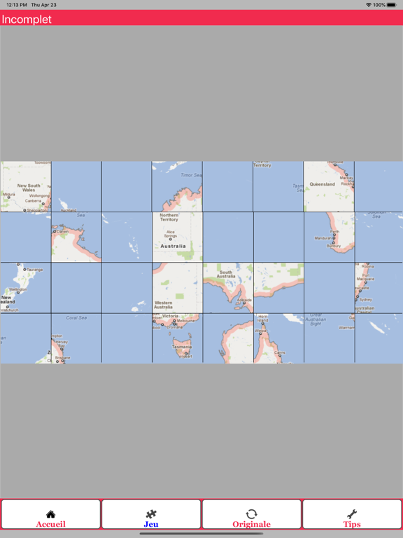 Screenshot #5 pour GeoPuzzleAustralia