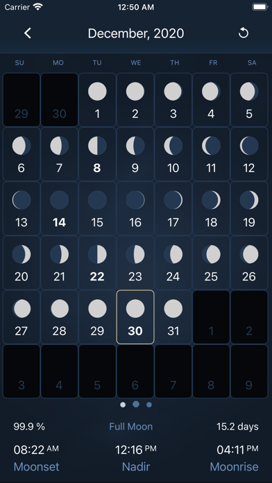 Deluxe Moon Pro • App & Widgetスクリーンショット