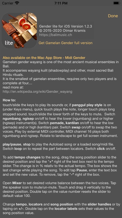 Gamelan Gender lite screenshot-4