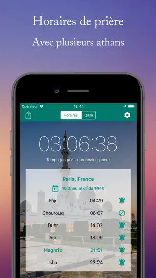 Capture d'écran de Invocations Quotidiennes sur iPhone 6