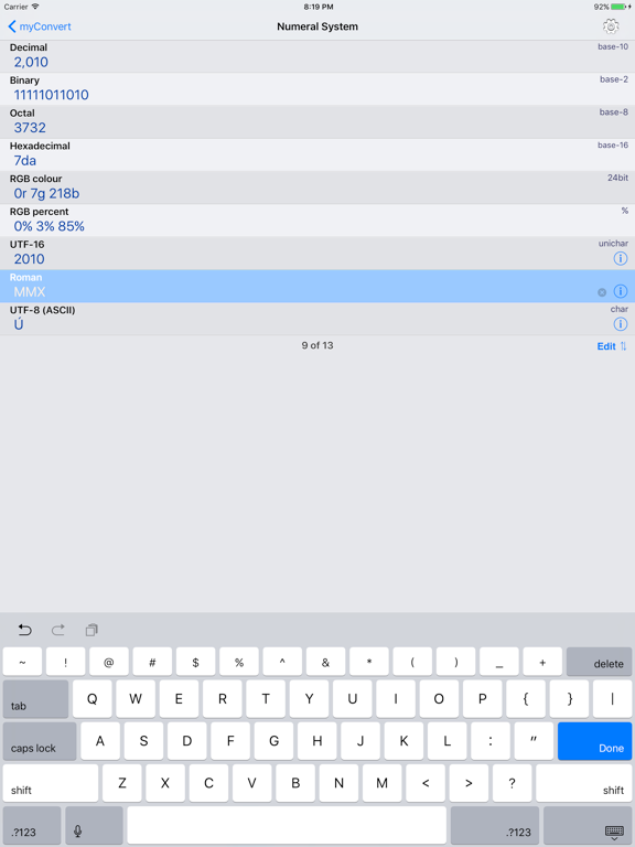 Screenshot #6 pour myConvert – Currency & Units