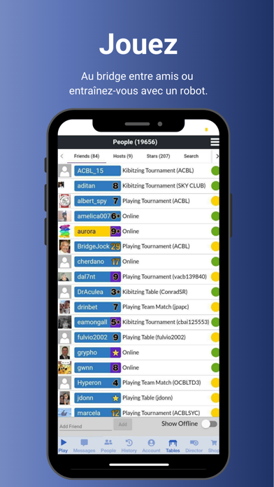 Screenshot #2 pour BBO – Bridge Base Online