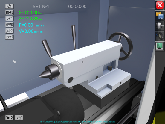 CNC Lathe Simulator iPad app afbeelding 7
