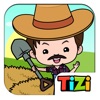 Tizi Town Farm Life, City Game icon