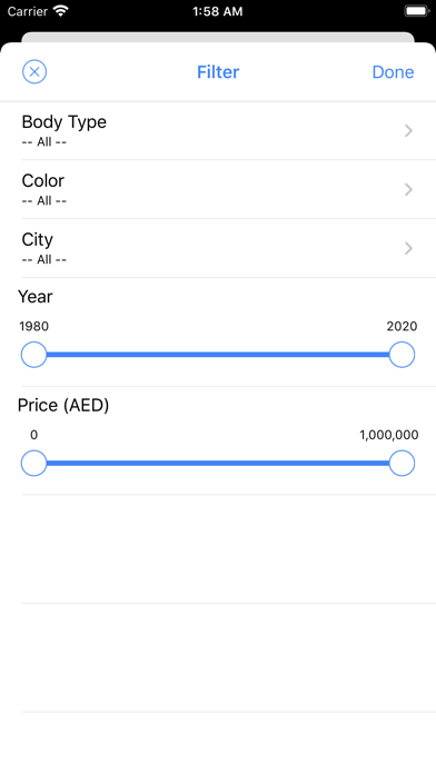 Car Shop Dubai iPhone screenshot 6 - Shopping app