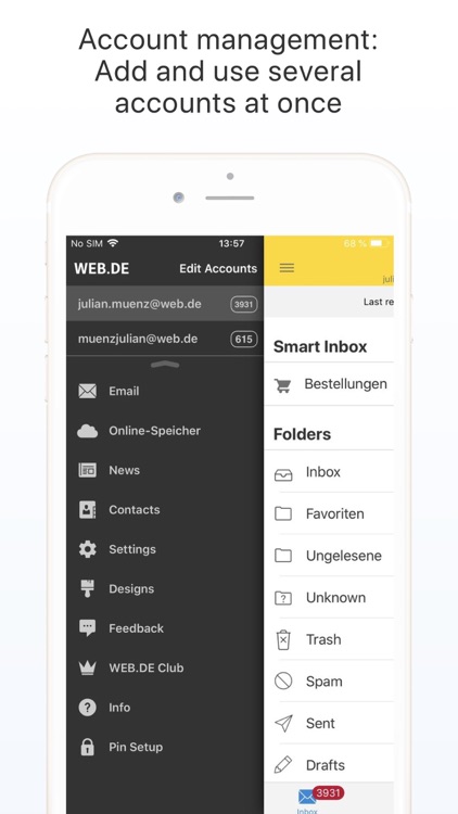 WEB.DE - Mail, Cloud & News screenshot-3