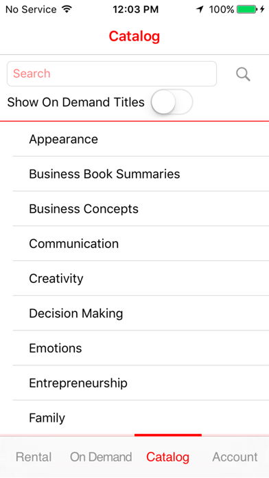 Screenshot #3 pour TRL Audiobooks