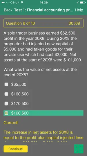 Accounting and Business MCQs screenshot 2