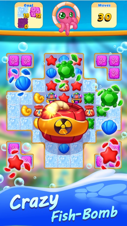 Ocean Puzzle Games-Match 3 screenshot-6