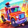 Dinosaur Fire Truck Games kids icon