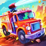 Dinosaur Fire Truck Games kids App Positive Reviews