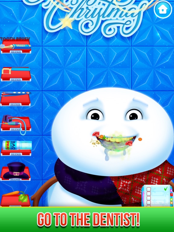 Santa Claus Hair Play Doctor iPad screenshot 6 - Games app