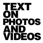 Add Text on photos App Contact