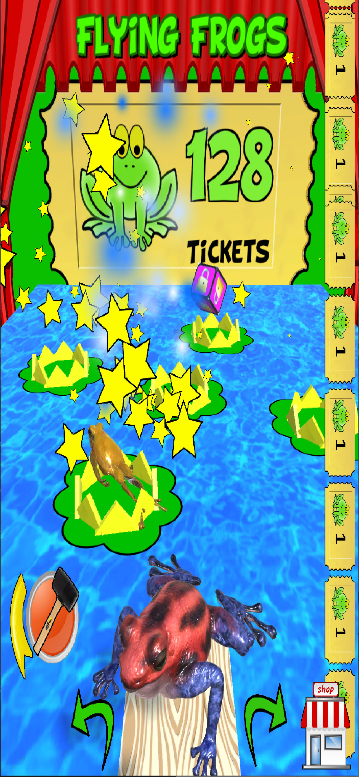 Flying Frogs